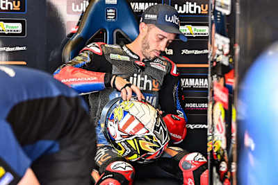Andrea Dovizioso mit dem besonderen Helm-Design