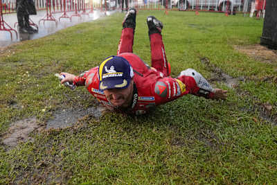 Jack Miller feierte auf seine Art