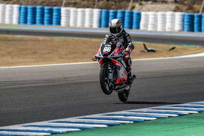 Phillip Tonn beim JuniorGP in Jerez