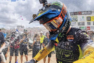 Rick Elzinga wurde in Frankreich EMX250 Europameister