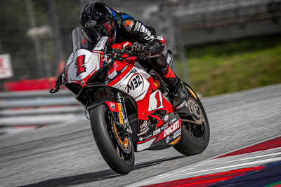 Max Enderlein zeigte 2024 seine Startnummer 1