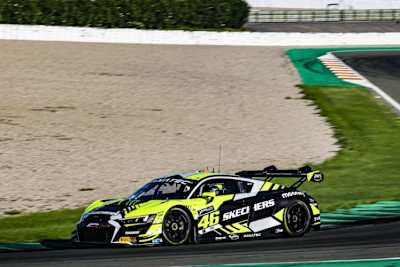 Der Audi R8 LMS GT3 evo II vom Team WRT in Valencia