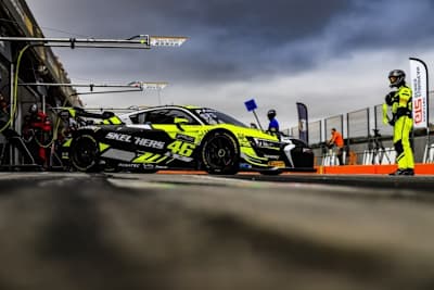 Der Audi R8 LMS GT3 evo II vom belgischen Team WRT