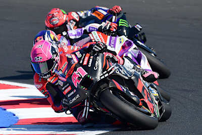 Nur auf Rang 12: Aleix Espargaró (41) vor Zarco und Quartararo 