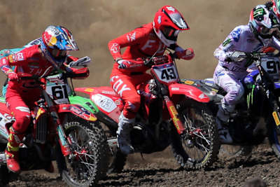 Mitch Evans (#43) ist der MXGP-Starter im australischen Team