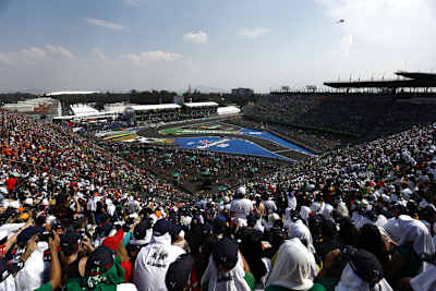 Nicht nur vor Ort verfolgten viele Formel-1-Fans das Rennen in Mexiko mit