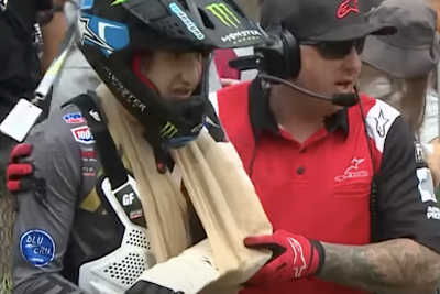 Guillem Farres brach sich in Thunder Valley den Arm