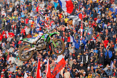 Romain Febvre vor beeindruckender Kulisse