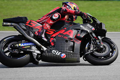 MotoGP-Test in Sepang 2023: Augusto Fernández auf der GASGAS RC16