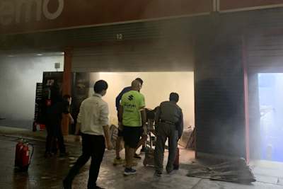 Die Box von Marc VDS nach dem Feuer