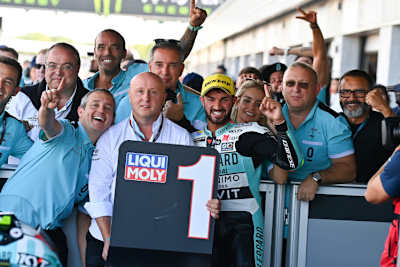 Jubel um Dennis Foggia