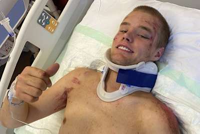 Hakon Fredriksen meldete sich aus dem Krankenhaus