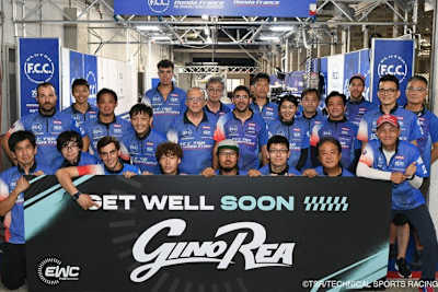 Das Honda-Team von Gino Rea steht hinter ihm