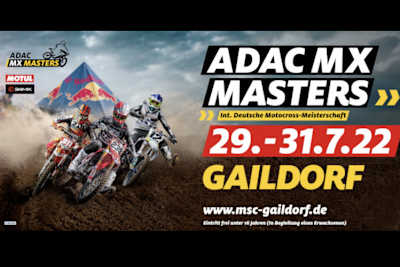 Die ADAC MX Masters gastieren am kommenden Wochenende in Gaildorf