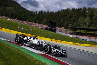 Pierre Gasly auf dem Red Bull Ring