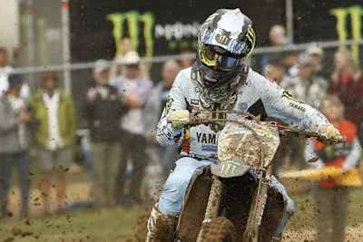 Jago Geerts gewann sein erstes 450er Rennen in RedBud