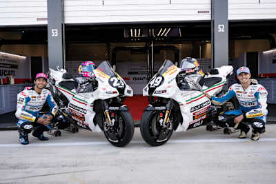 Enea Bastianini im Kiesbett von Kurve 5