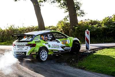 Marijan Griebel bei der Rallye Spa