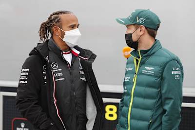 Lewis Hamilton und Sebastian Vettel