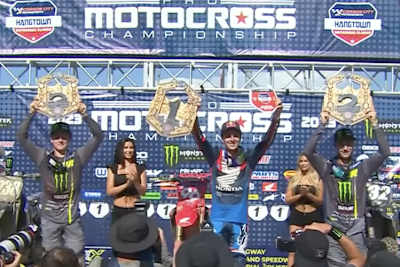 Hunter Lawrence gewann in Hangtown vor Cooper und Deegan