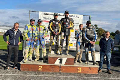 Siegerehrung der internationalen Gespanne