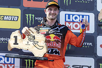 Jeffrey Herlings gewann den Großen Preis von Lettland in Kegums