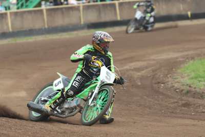 Die Sandbahn in Hof eignet sich bestens fürs Training