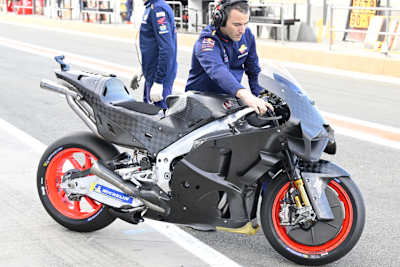 Iker Lecuona auf der neuen Honda Fireblade