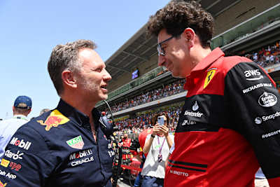 Christian Horner und Mattia Binotto