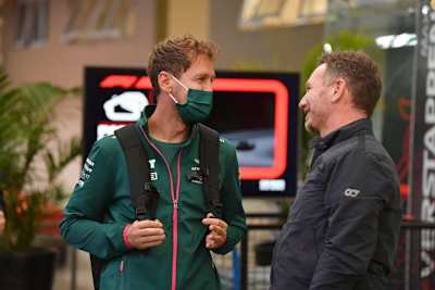 Sebastian Vettel und Christian Horner
