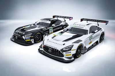 Das Aufgebot vom Haupt Racing Team im ADAC GT Masters