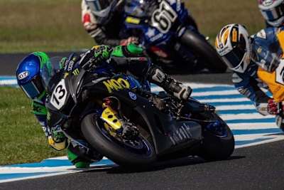 Anthony West macht auf der Stecke wieder eine gute Figur