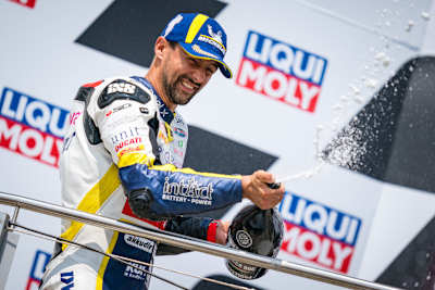 Randy Krummenacher: Bisher zwei MotoE-Podestplätze