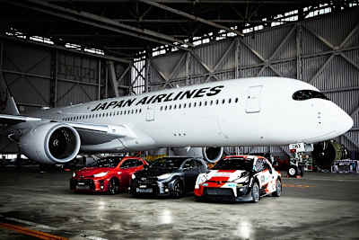 Die Japan Airlines ist Toyota-Sponsor
