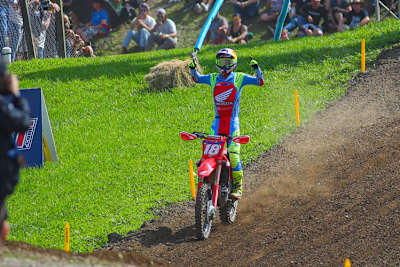 Jett Lawrence ist Motocross Champion der 450er Klasse