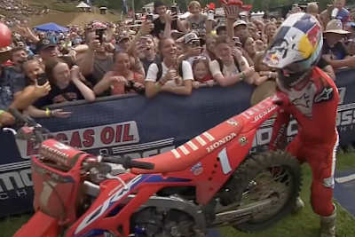 Jett Lawrence gewann in Millville beide Läufe