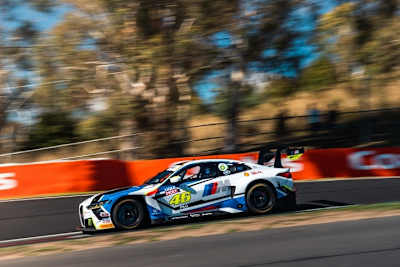 Ein BMW M4 GT3 mit Valentino Rossis Startnummer #46