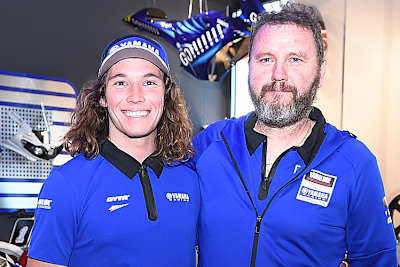 Teamchef Mandy Kainz (re.) mit Tom Edwards