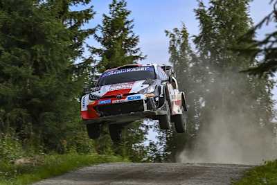 WM-Leader Kalle Rovanperä flog am Heimsieg vorbei