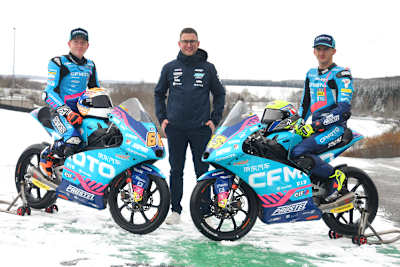 Joel Kelso, Florian Prüstel und Xavier Artigas