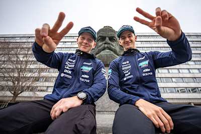 Joel Kelso und Xavier Artigas in Dresden