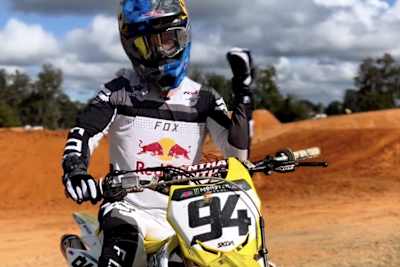 Ken Roczen fühlt sich auf der Suzuki wohl