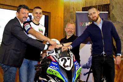 Bálint Kovács (2.v.li.) und Werner Daemen (2.v.re.) arbeiten 2023 zusammen