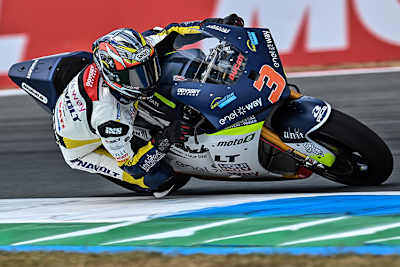 Randy Krummenacher auf der MotoE-Ducati