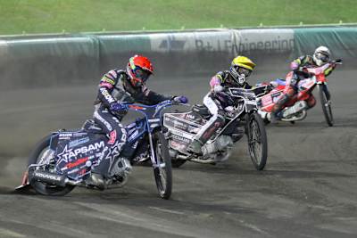 Timo Lahti (vorne) gewann alle seine Läufe für Güstrow