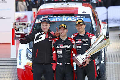 Jari-Matti Latvala, Vincent Landais, Sébastien Ogier
