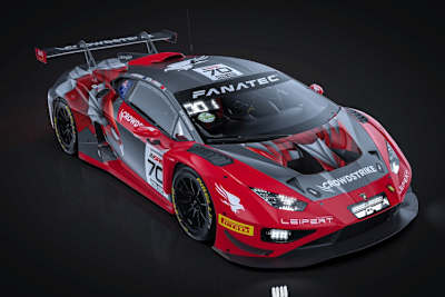 Mit einem Lamborghini Hurácan GT3 EVO2 wird Leipert Motorsport das 24-Stunden-Rennen in Spa bestreiten