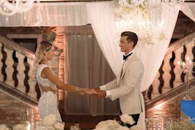 Luca Marini gab seiner Marta am Freitag das Ja-Wort