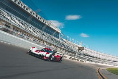 Der Porsche 963 bei Testfahrten in Daytona