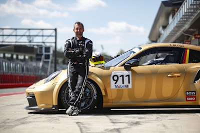 Timo Glock startet in Budapest im Porsche Mobil 1 Supercup